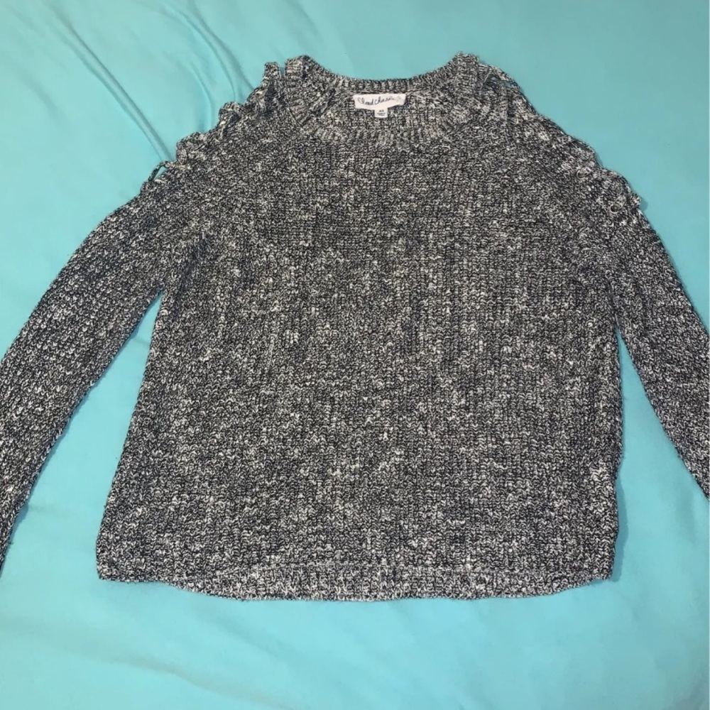 Cold Shoulder Sweater